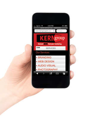 Kern Marketing Mobile Site