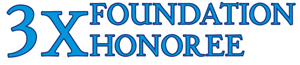 THREE-TIME FOUNDATION AWARD RECIPIENT