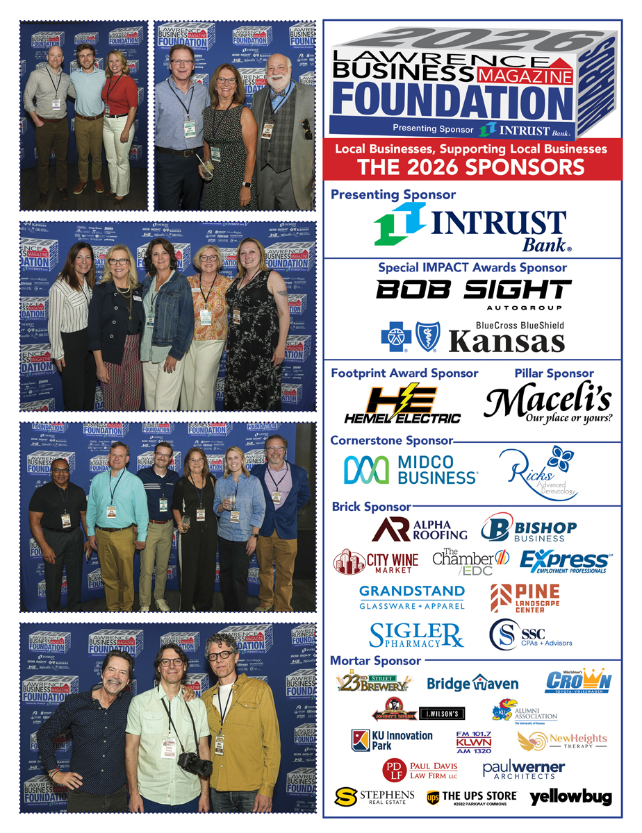 The Lawrence Business Magazine Foundation Awards