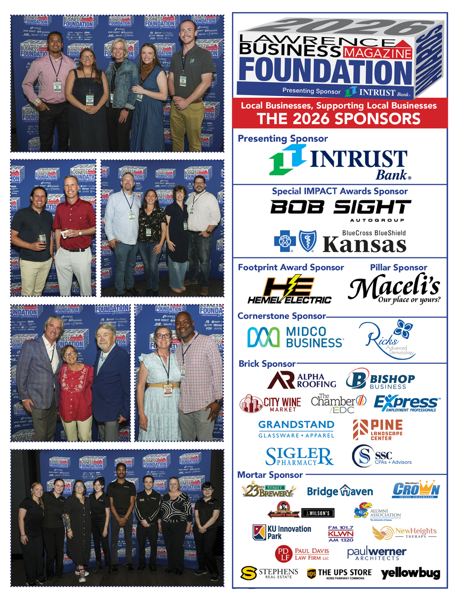 The Lawrence Business Magazine Foundation Awards
