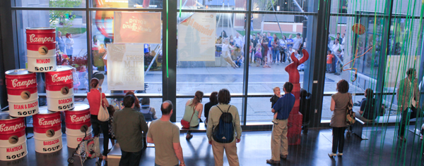 Lawrence Arts Center Lobby